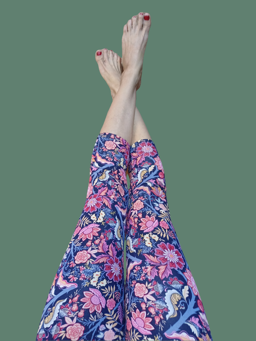 Summer Leggings- flower power