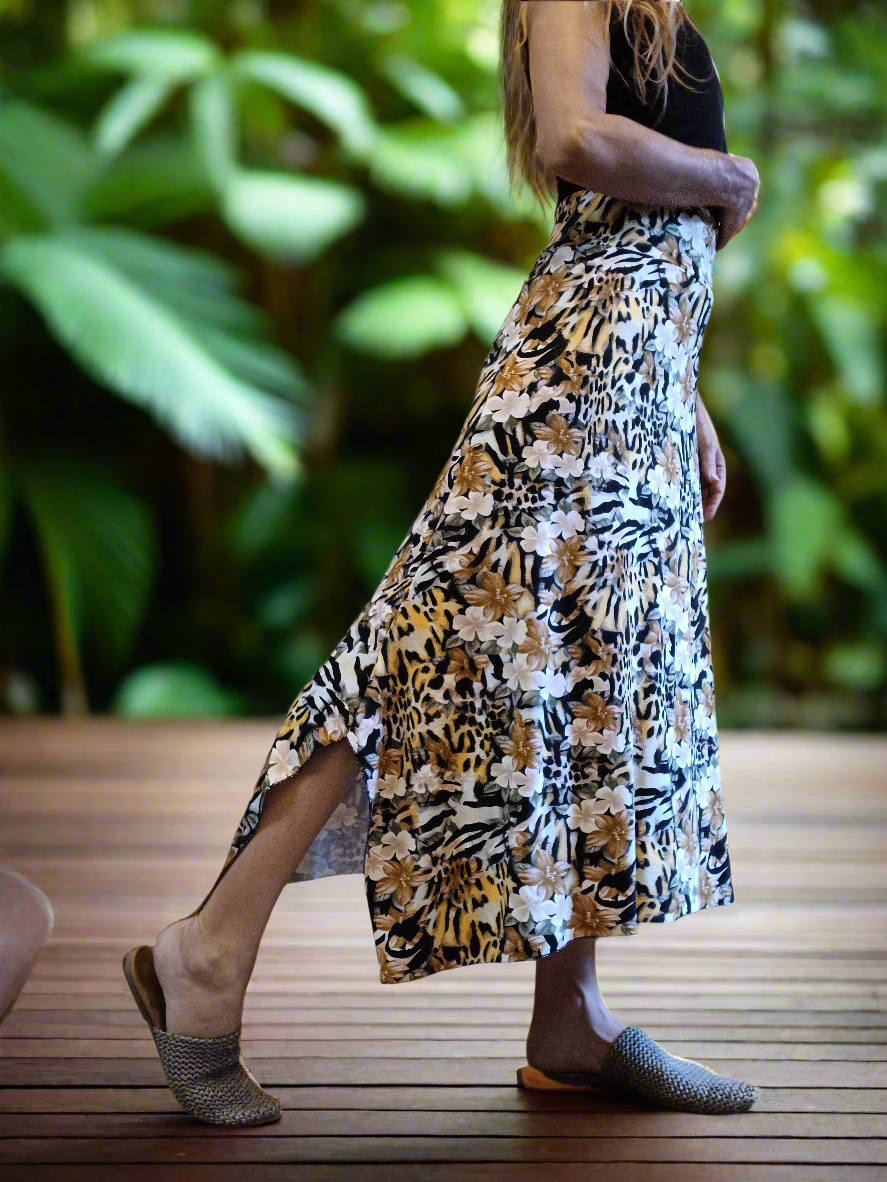 Midi Skirt Wild Flower