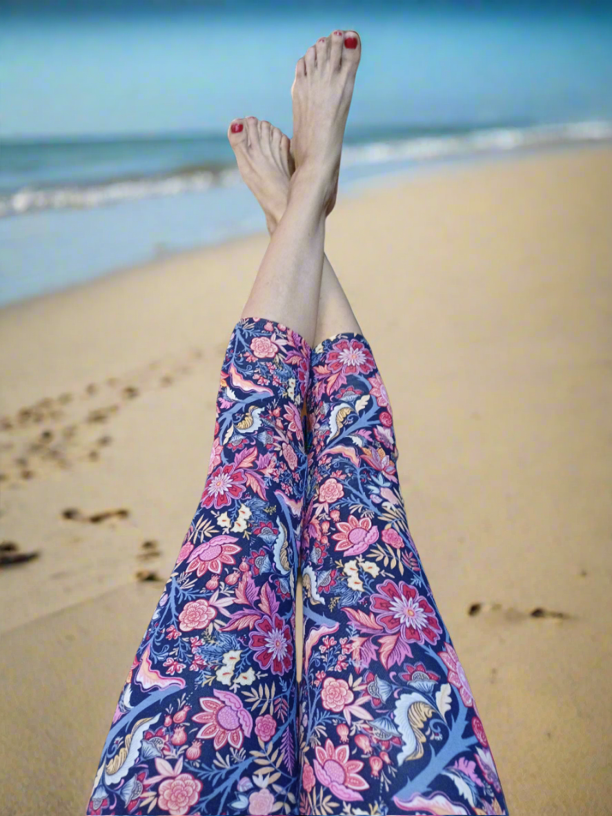 Summer Leggings- flower power
