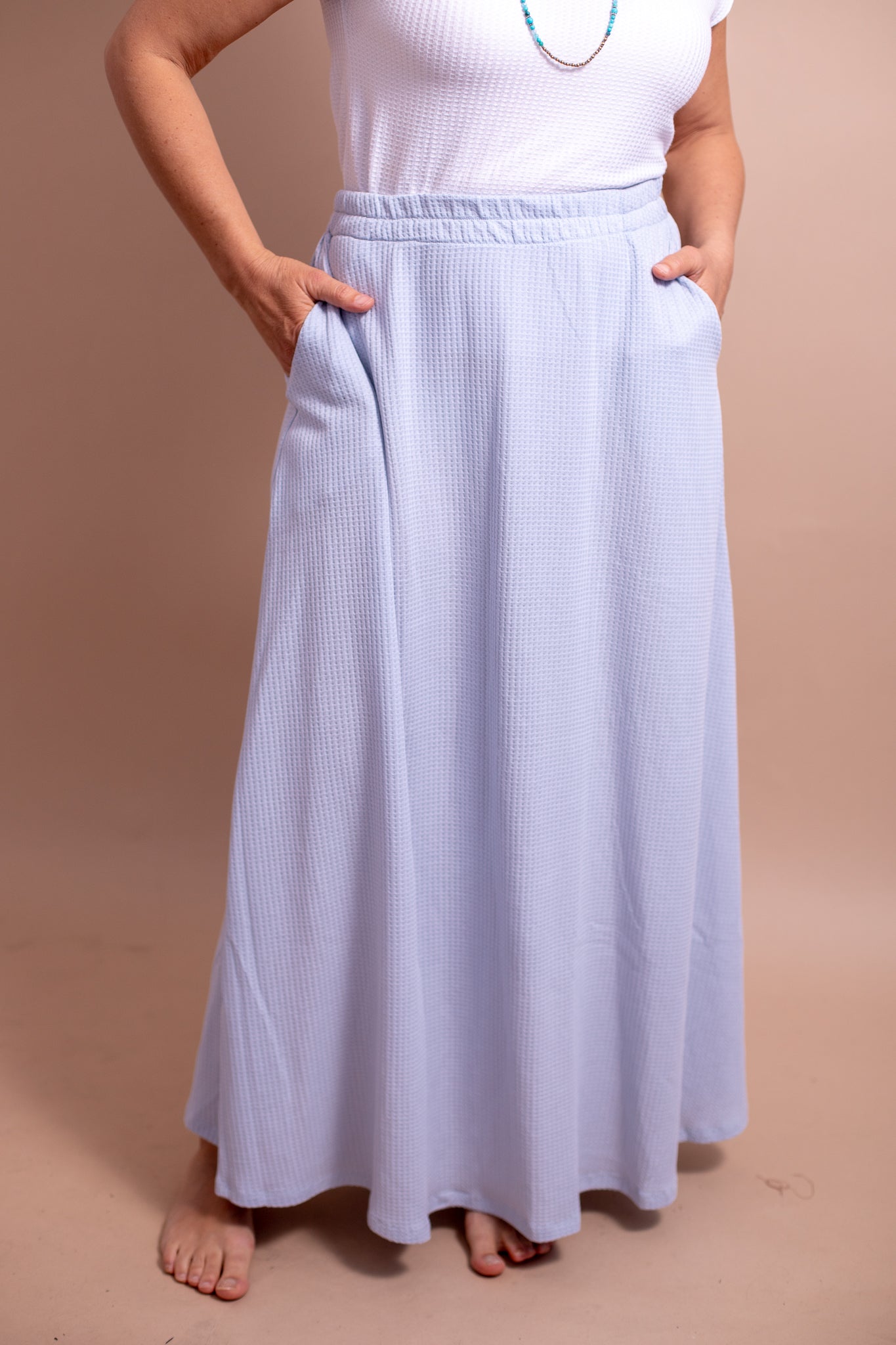 Cotton Maxi Skirt