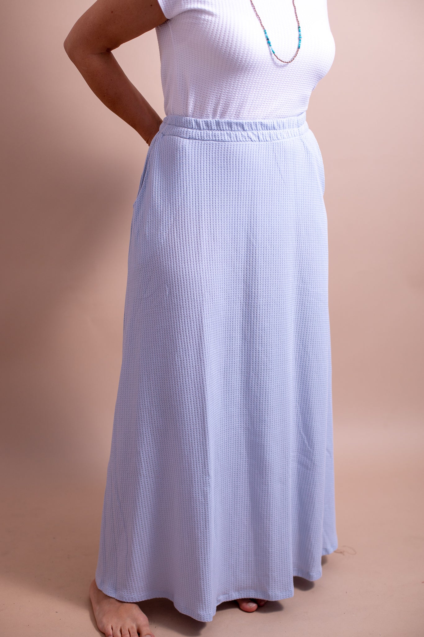 Cotton Maxi Skirt