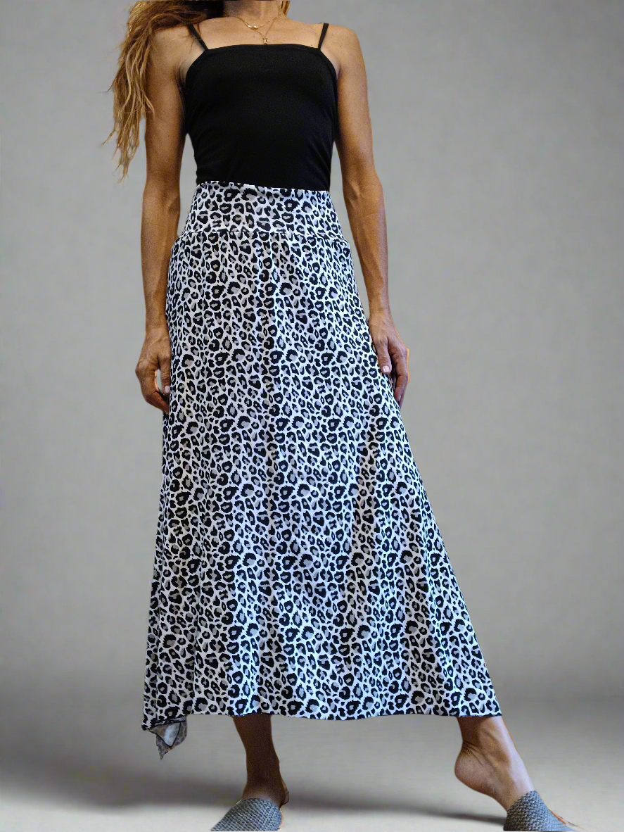 Midi Skirt lepard